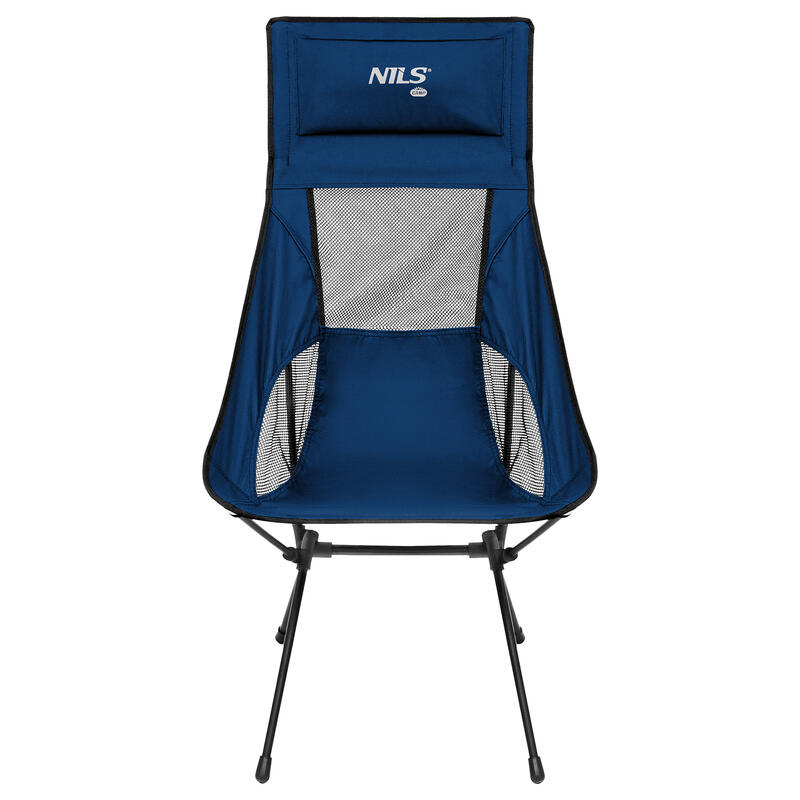 Chaise Camping 02UE Confortable Pliante Portable avec Sac de Transport VIALA