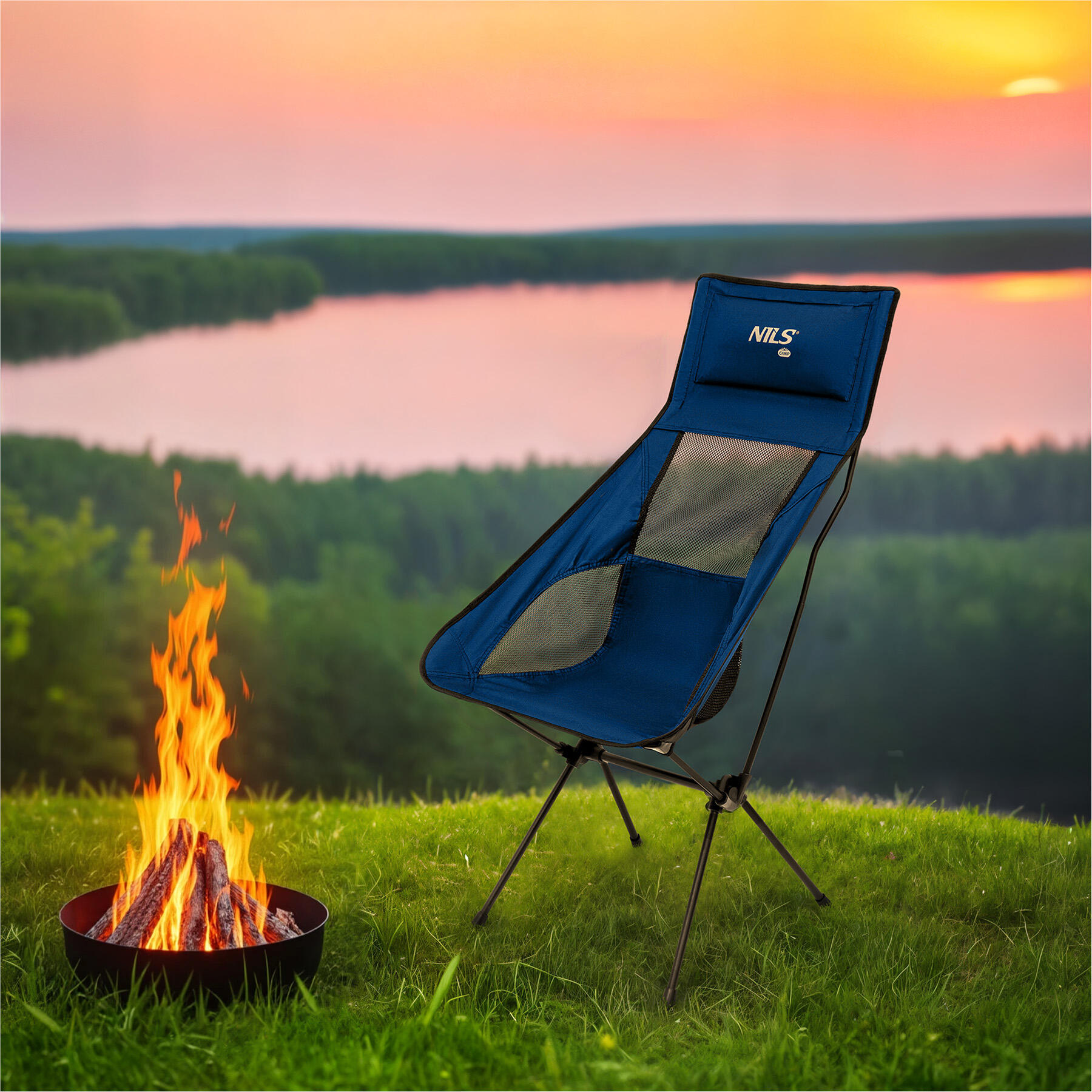 Chaise pliante ULTRALÉGÈRE NC3322 NILS CAMP 2/7