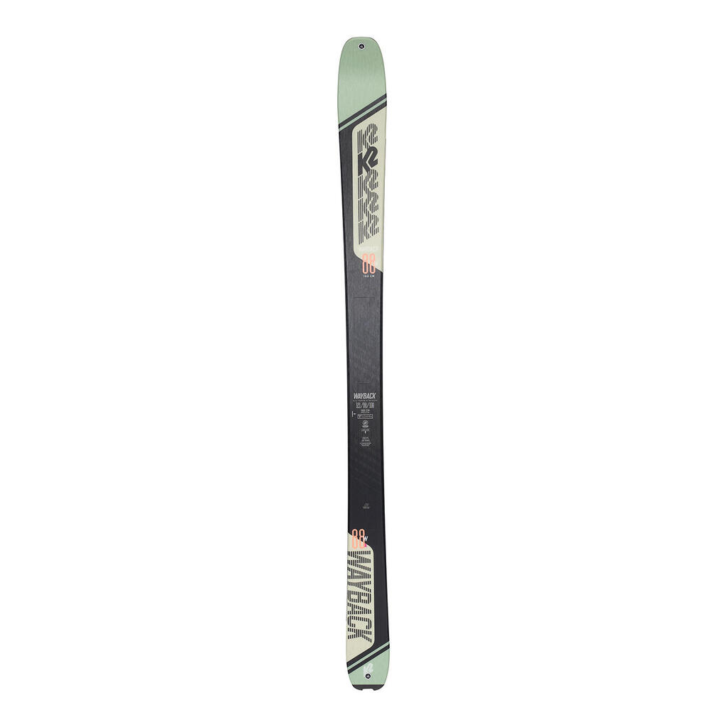 Ski Alone (Without Bindings) K2 Wayback 88 W Grey Women