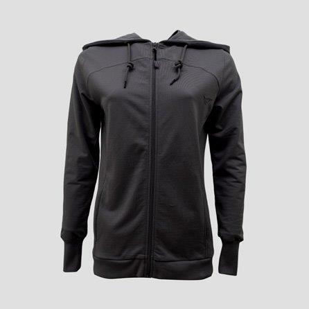 Femei Outdoor Giacca SAIL Traspirantă cu Zip Neagră