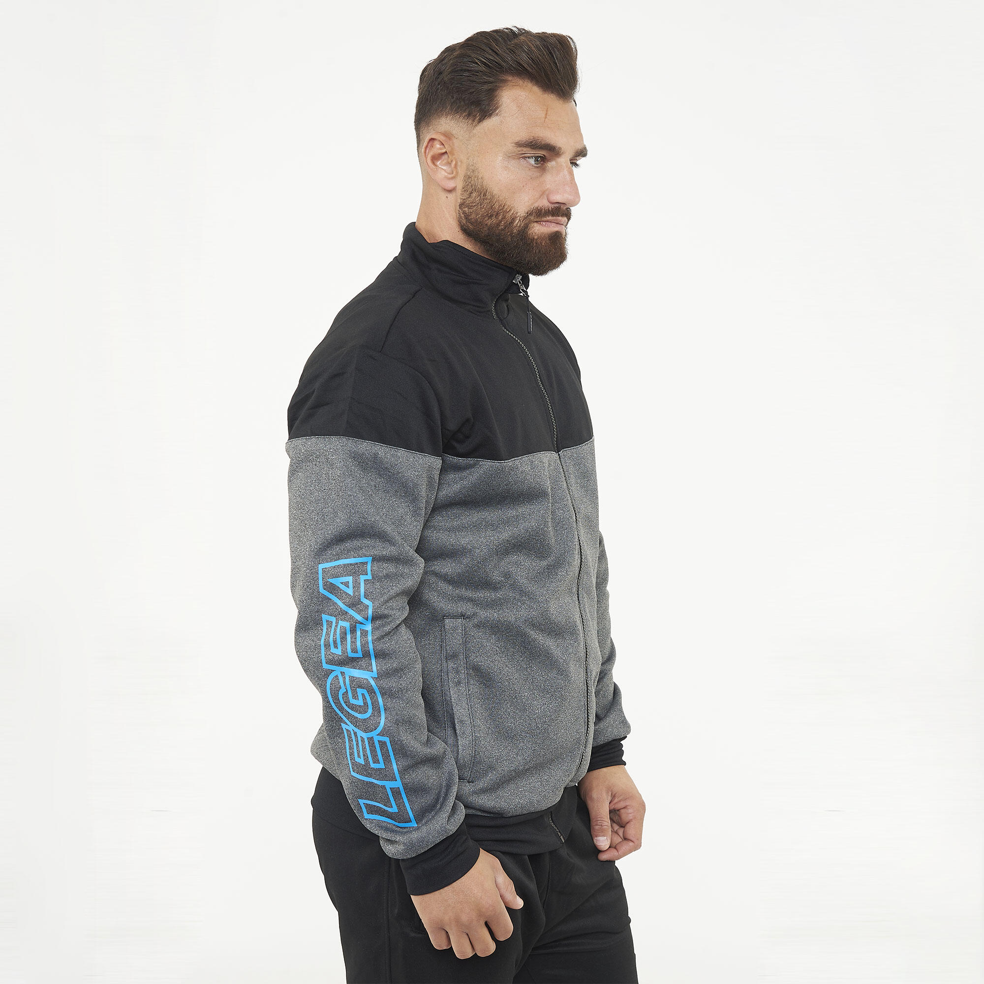 Veste sportive oversize avec fermeture zip intégrale UCLA 5/7