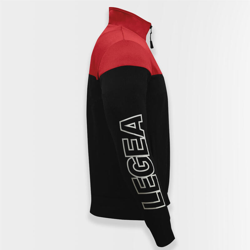 Femei Geacă sport Oversize cu fermoar ONTARIO neagră corai