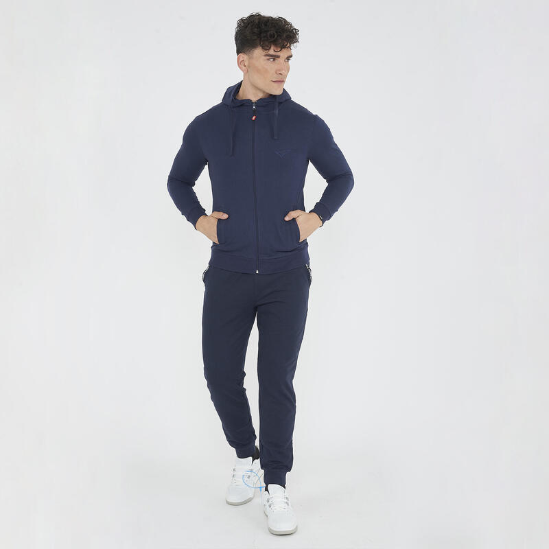 Femei Sport Giacca Lunga Oversize Albastră MAYA