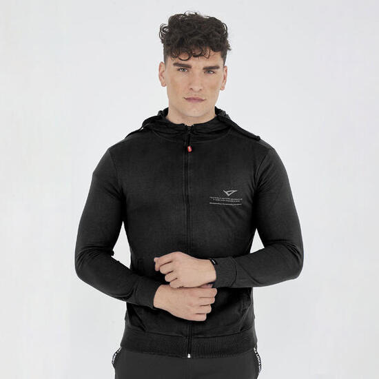 Felpa sportiva leggera con cappuccio RAYA oversize