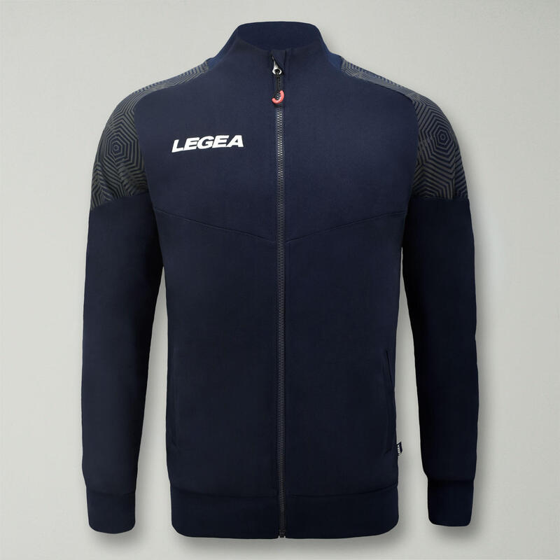 Bărbați Running Giacca Manila 100% poliestere traspirant albastru