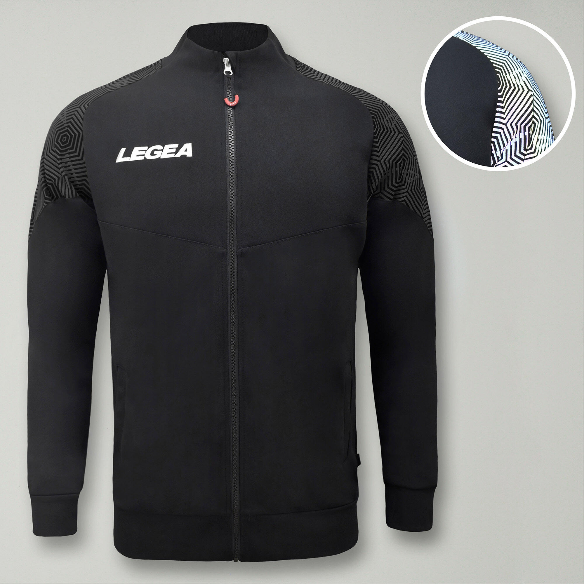 Femei Running Giacca Manila Traspirant Antivânt Negru-Negru