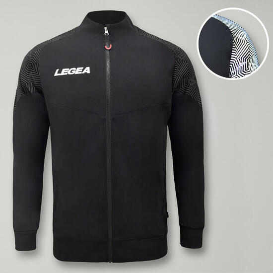 Damen Laufjacke Leicht Atmungsaktiv Blau-Pfirsich Neon