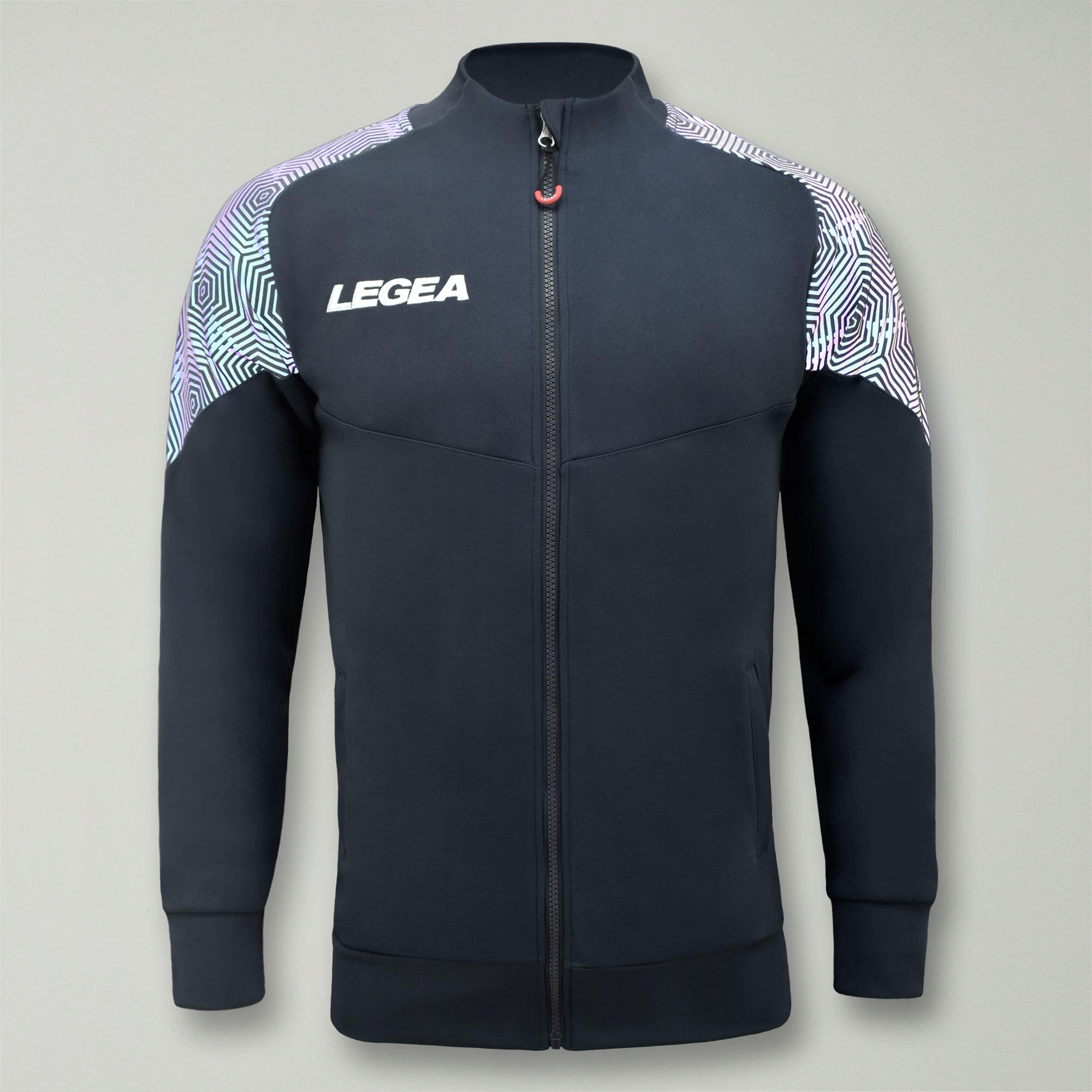 Femme Course Veste Légère Respirante Gris Foncé-Turquoise 3/5