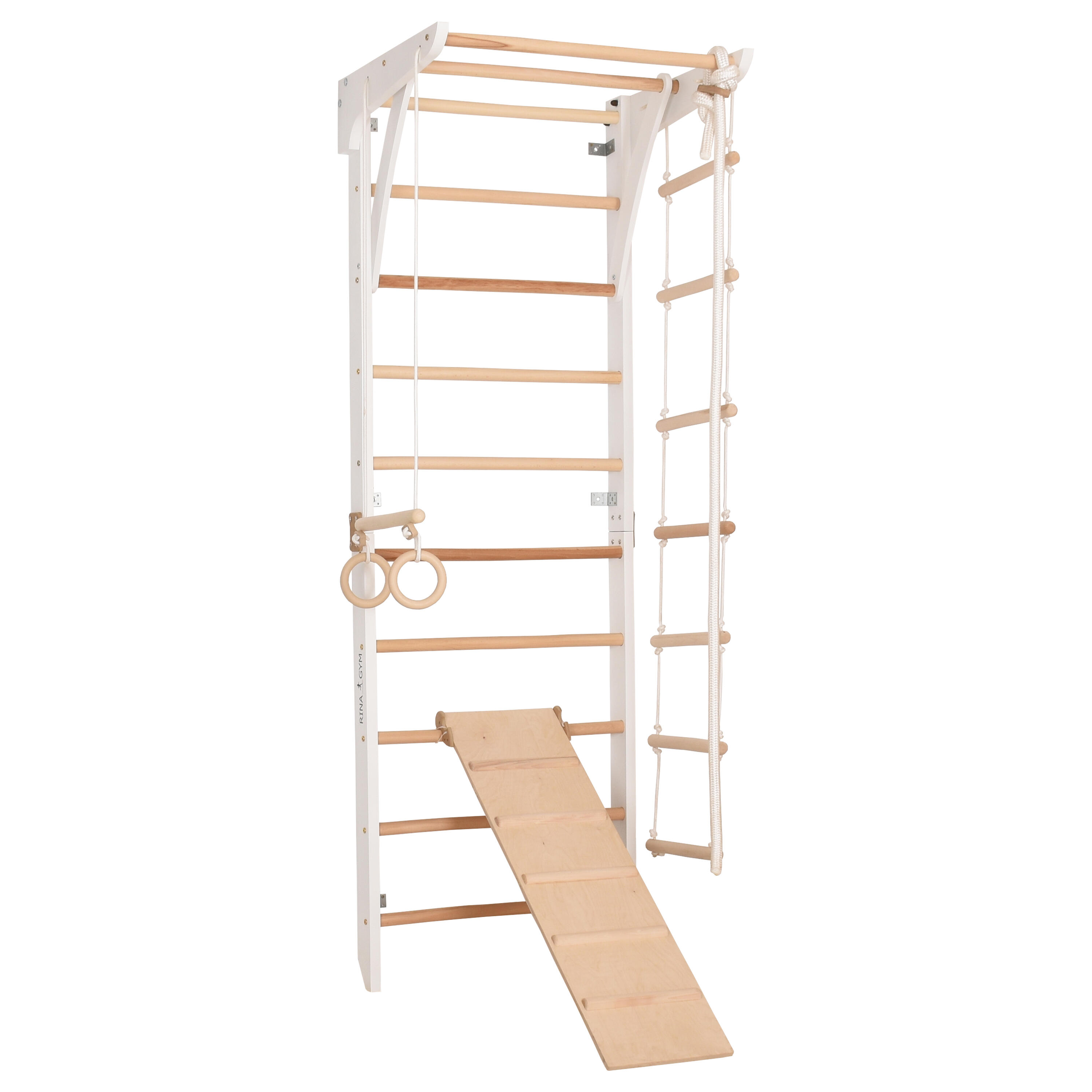 Bílé žebřiny pro děti a dospělé (KIN 3 white) 5/6