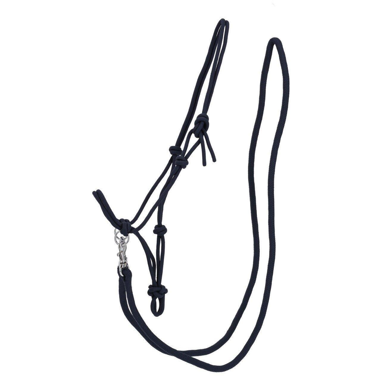 QHP Qhp Touwhalster met teugel - Navy (Pony)
