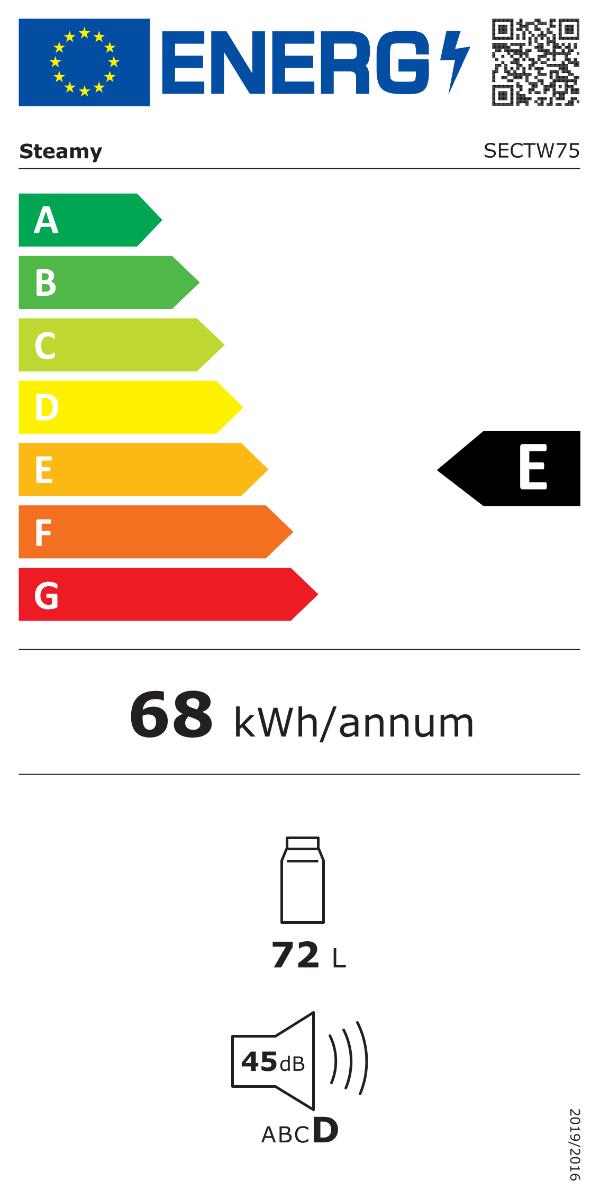 Steamy-E Dual Zone 75, Elektrische Koelbox, 72L 4/4
