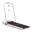 Tapis de course pliant 2‑en‑1, 1–10 km/h, écran LCD, moteur 2,5 CV