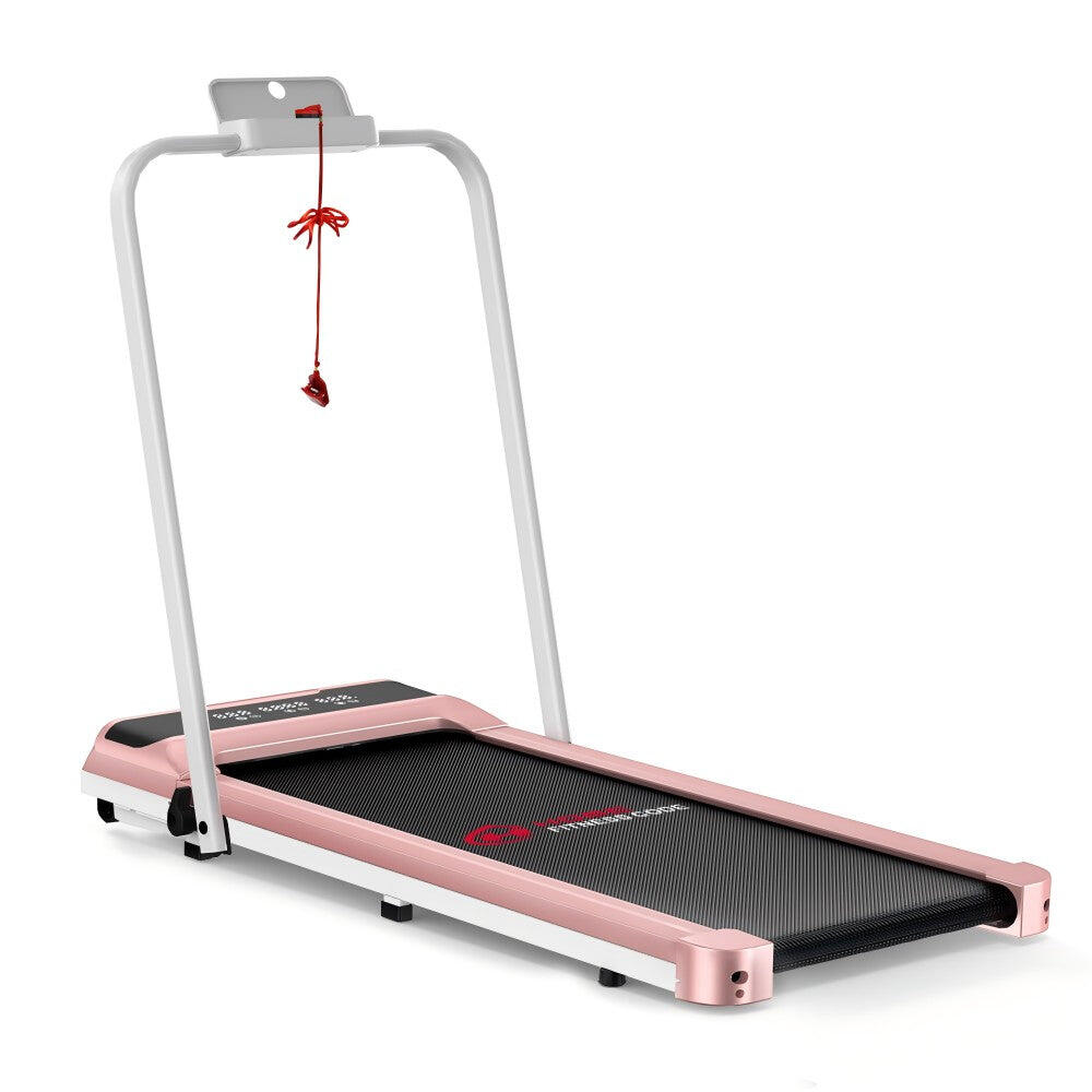 HOMEFITNESSCODE Treadmill with Handrail – 2.5HP, 10KPH, LED Display
