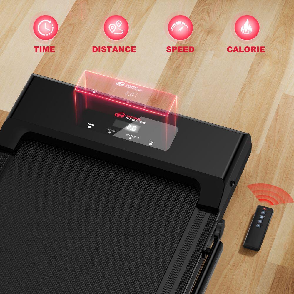 2-in-1 Folding Treadmill,1–10km/h, LCD Display, 2.5HP Motor 4/7