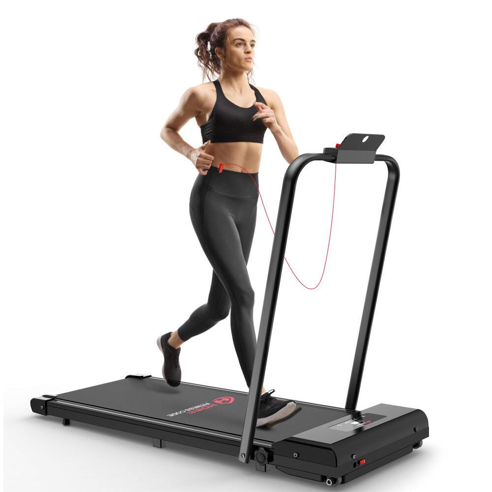 2-in-1 Folding Treadmill,1–10km/h, LCD Display, 2.5HP Motor 2/7