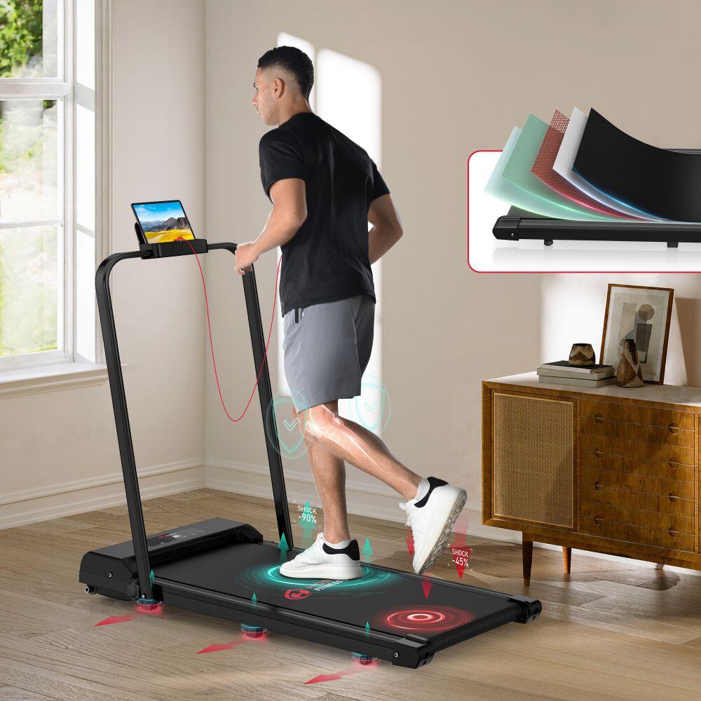 2-in-1 Folding Treadmill,1–10km/h, LCD Display, 2.5HP Motor 7/7
