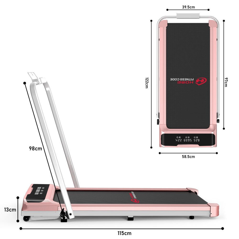 Treadmill with Handrail – 2.5HP, 10KPH, LED Display 7/7