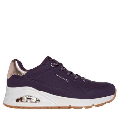 Y Elegante Zapatilla Mujer Skechers Uno Air Shimmer Away Lila