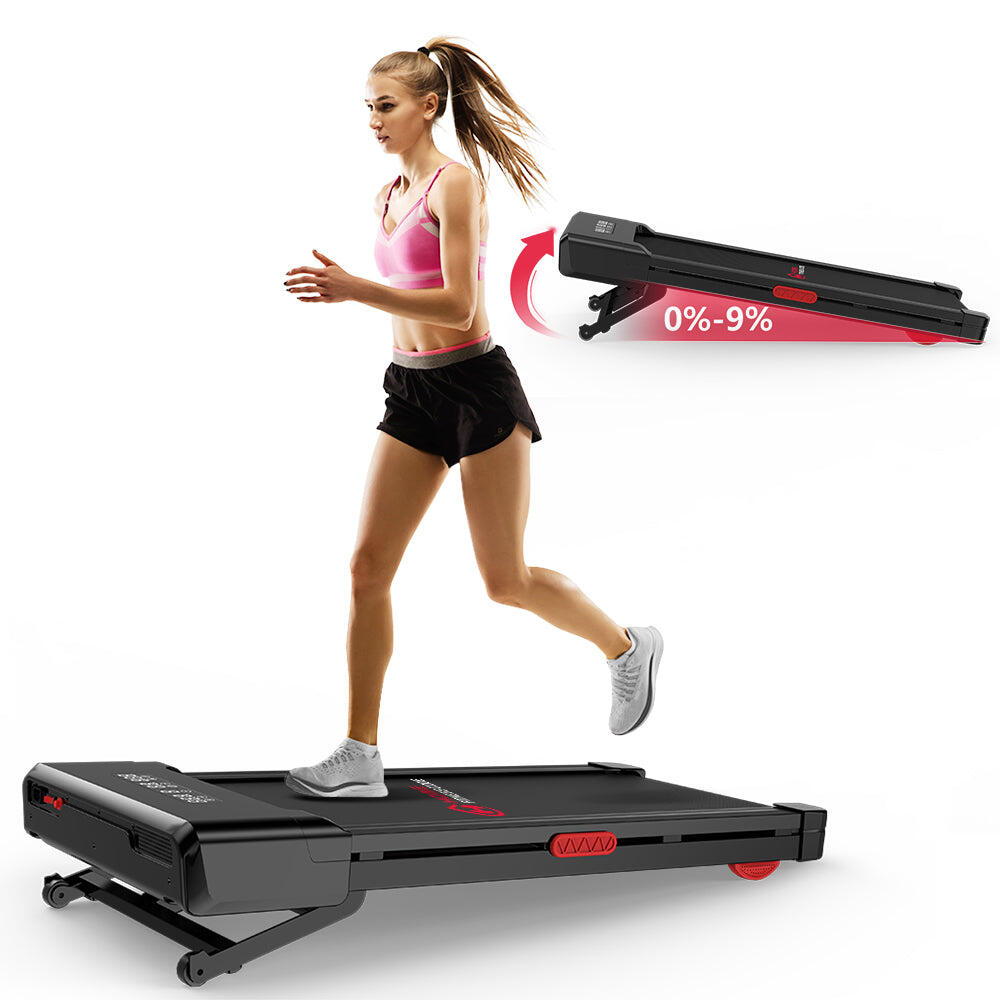 4-in-1 Treadmill with Auto Incline, 3.0HP Motor & LED Display 2/7