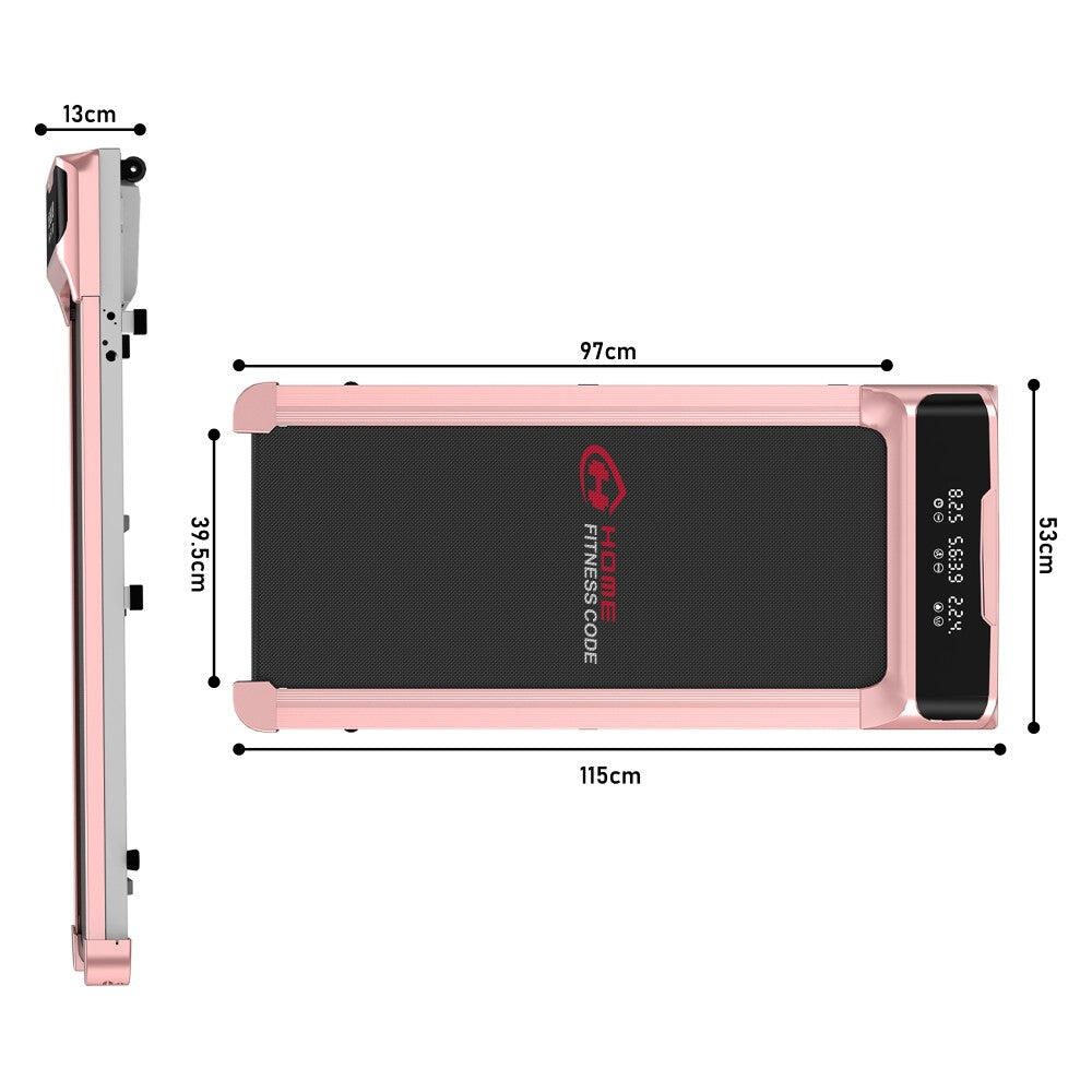 Quiet Under Desk Walking Treadmill,2.5HP, 10KPH, LED Display 7/7