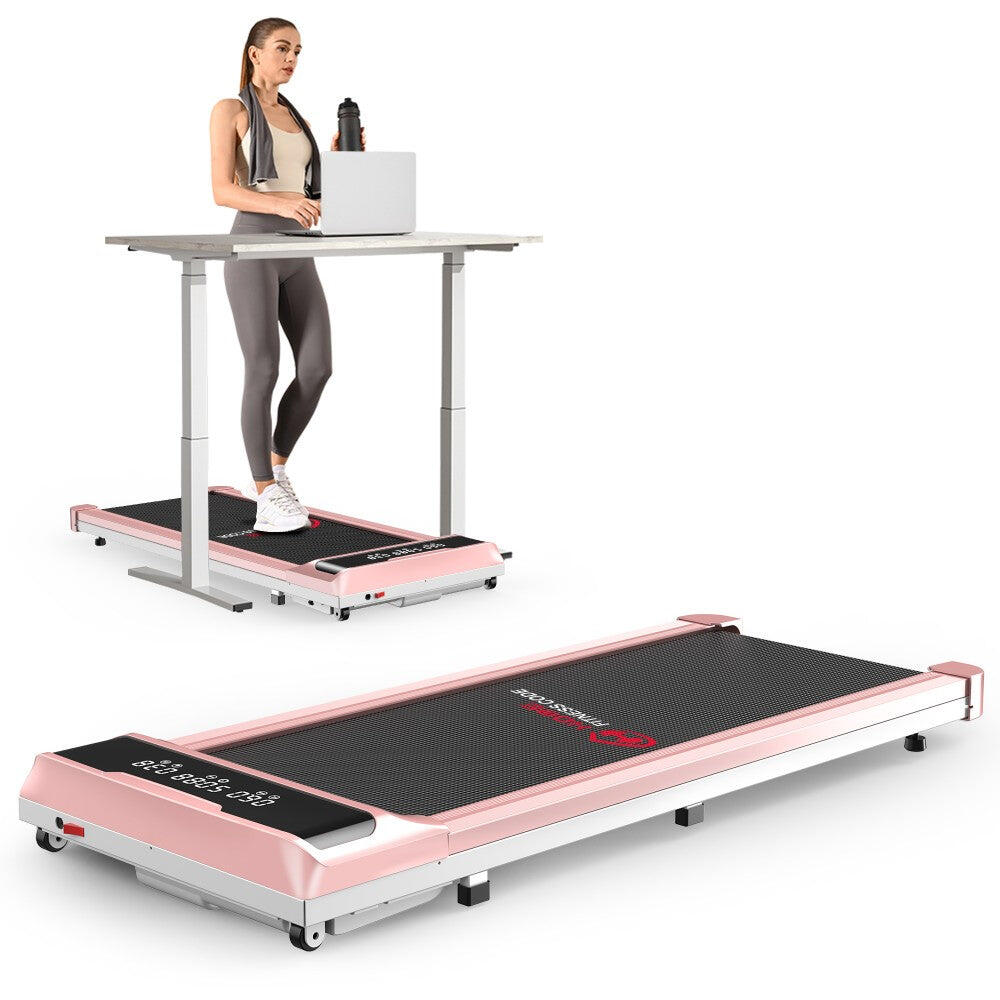 Quiet Under Desk Walking Treadmill,2.5HP, 10KPH, LED Display 2/7