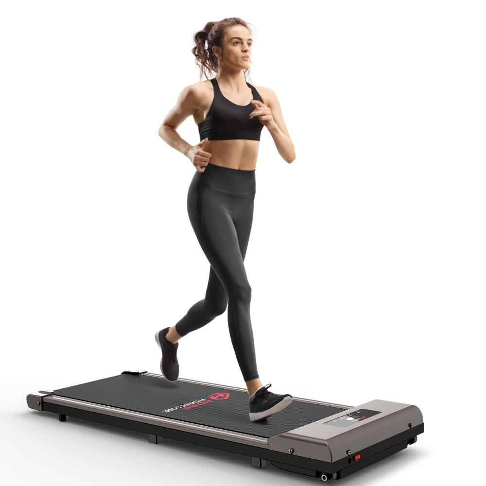 Compact Under-Desk Treadmill,10KPH, 2.5HP Motor, LED Display 2/7