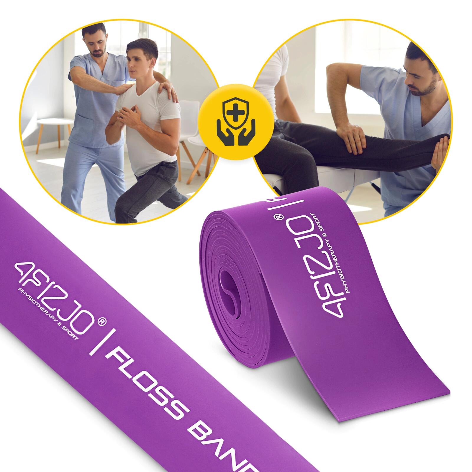 Taśma rehabilitacyjna do ćwiczeń FLOSS BAND 4FIZJO 1 mm 3/7