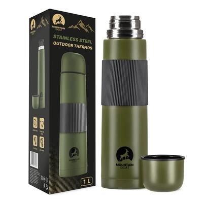 Thermos Viaggio Trekking 1 L Acciaio Inox 12 h MOUNTAIN GOAT