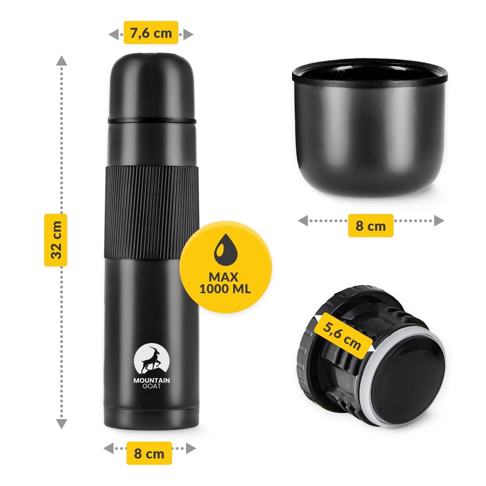 Termoska na kávu nebo čaj MOUNTAIN GOAT 1000 ml 5/7