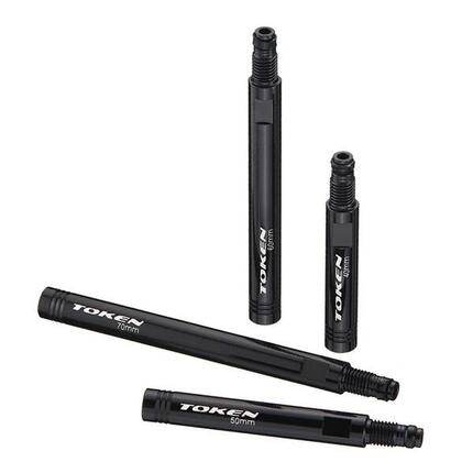Token Valve Extender schwarz, für SV, paarw., Felgen 51-60mm