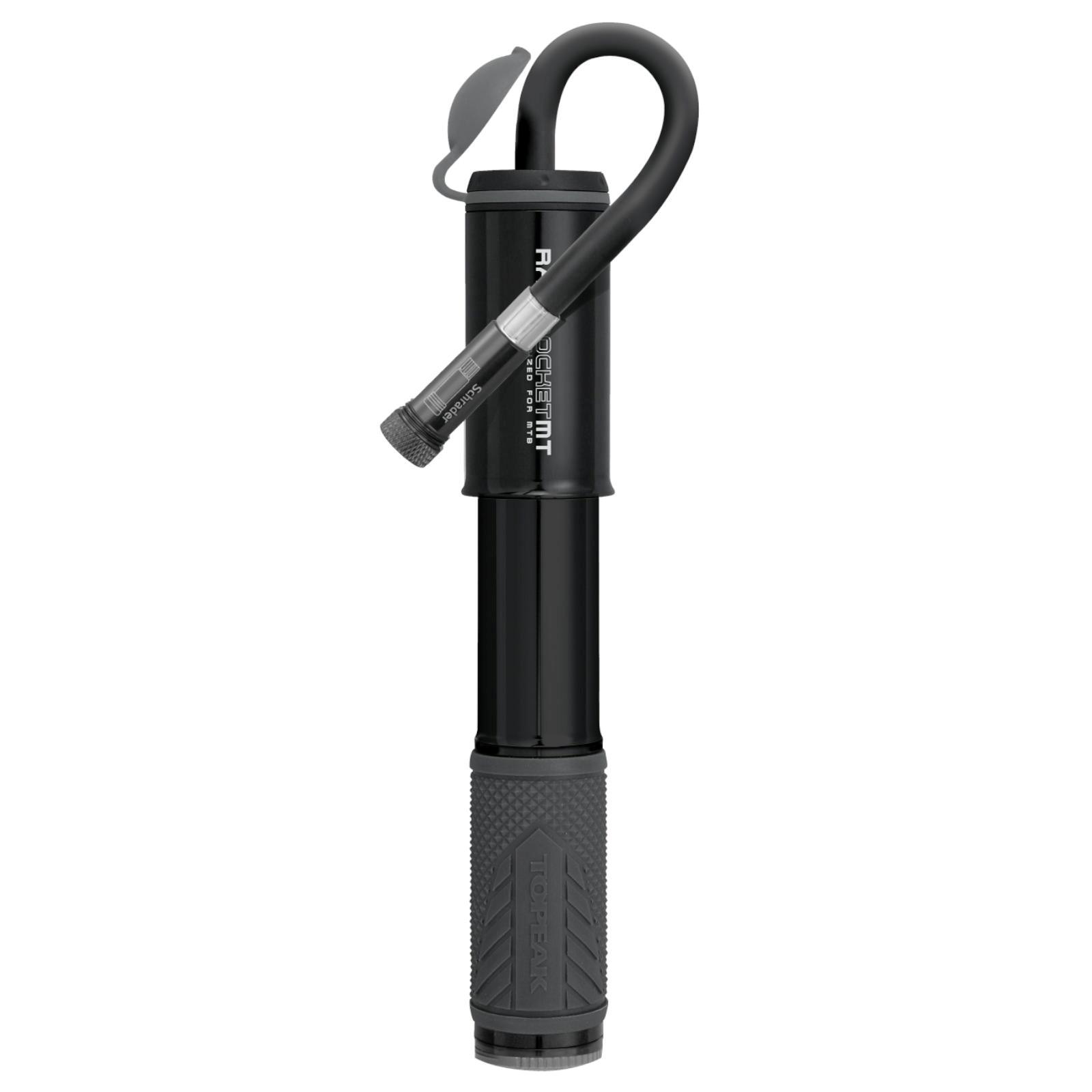 Pompe à main Topeak Racerocket MT (Max 90 psi / 6 bar) Noir 2/7