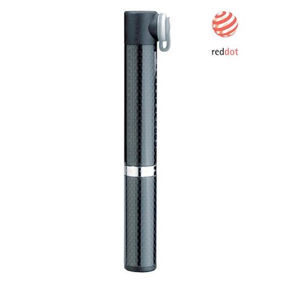 Topeak Handpumpe Micro Rocket Carbon, Schwarz