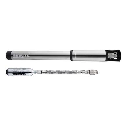 Birzman Infinite Road with CO2, 160PSI, threaded valve head silver