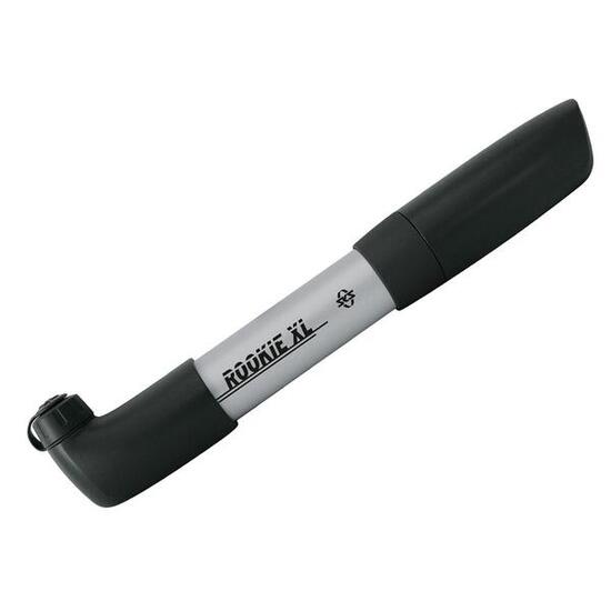 SKS Minipumpe Rookie XL reversibel DV/AV/SV, 227mm, silber/schwarz