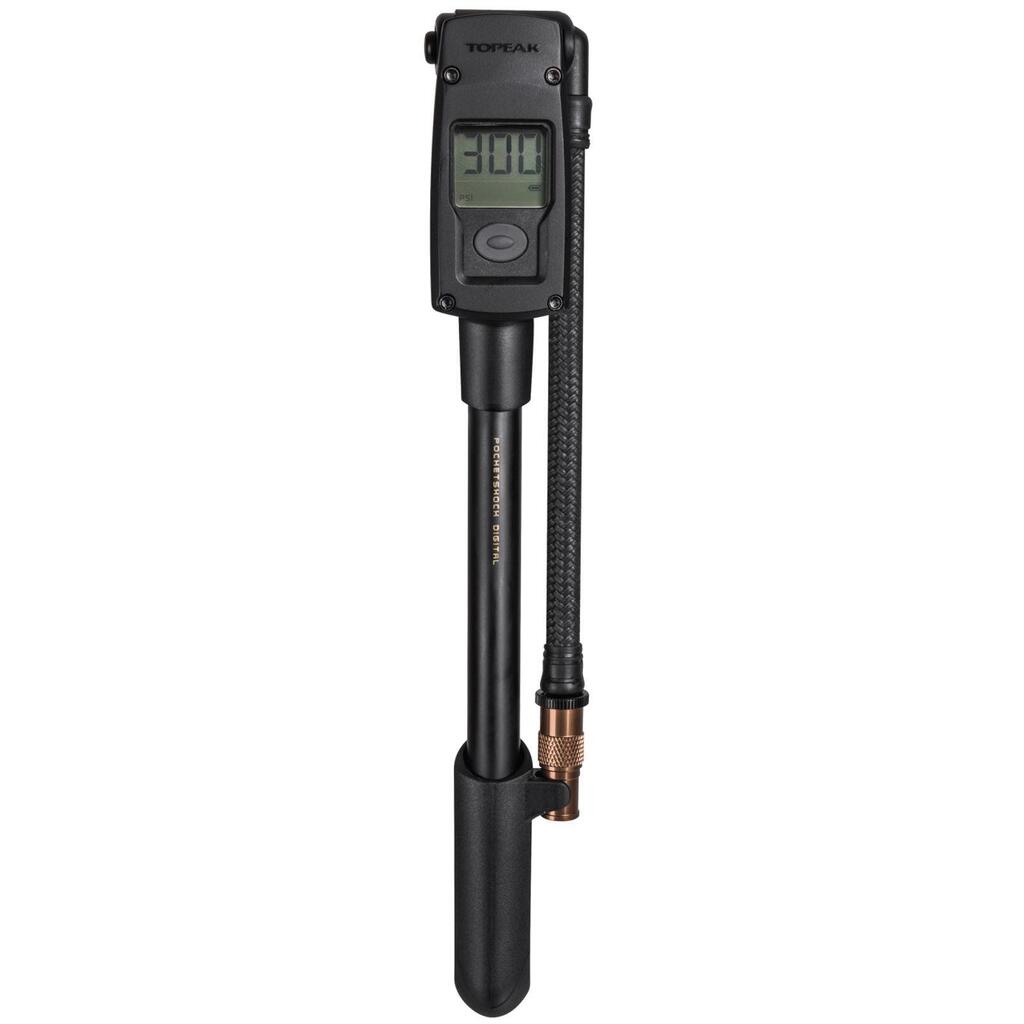 Topeak Pocket Shock Digital HP Suspension Pump Black