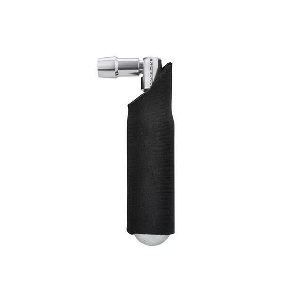 Birzman Zacoo CO2 bottle set 25g (3 pcs CO2, neoprene grip) black/silver