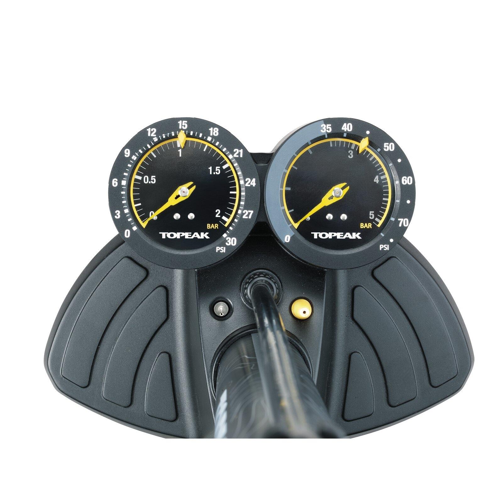 Voetpomp Topeak Joe Blow Dualie 2/4