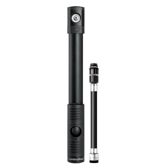 Crankbrothers Klic HP pompe à main incl. support de cadre Midnight Edition noir