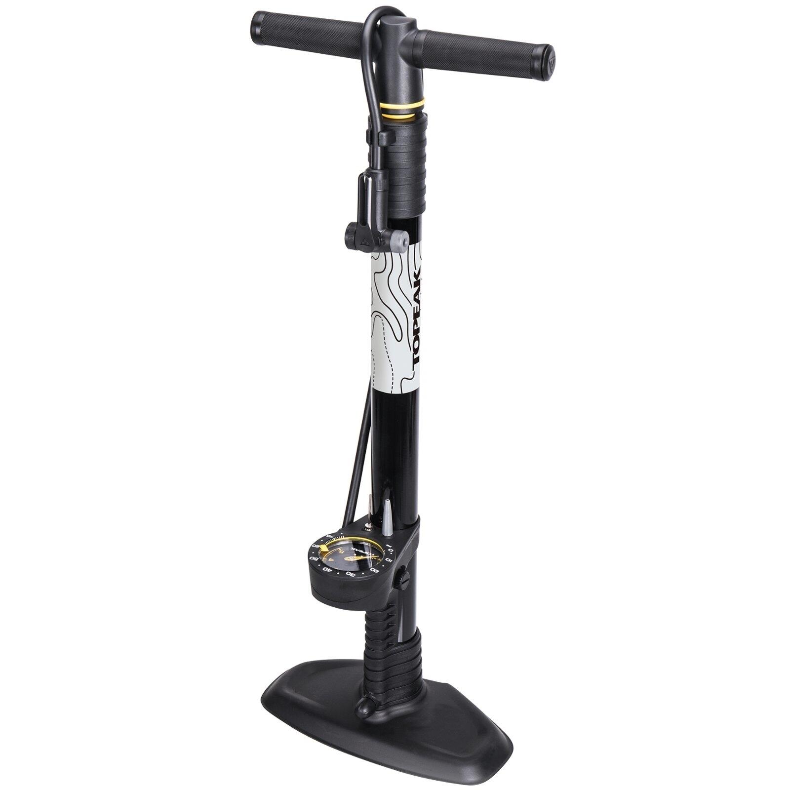 Pompa Podea Topeak JoeBlow Mountain, TJB-MTX - Negru-Galben