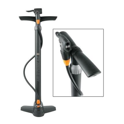Pompe à pied avec manomètre SKS Air-X-Press 8