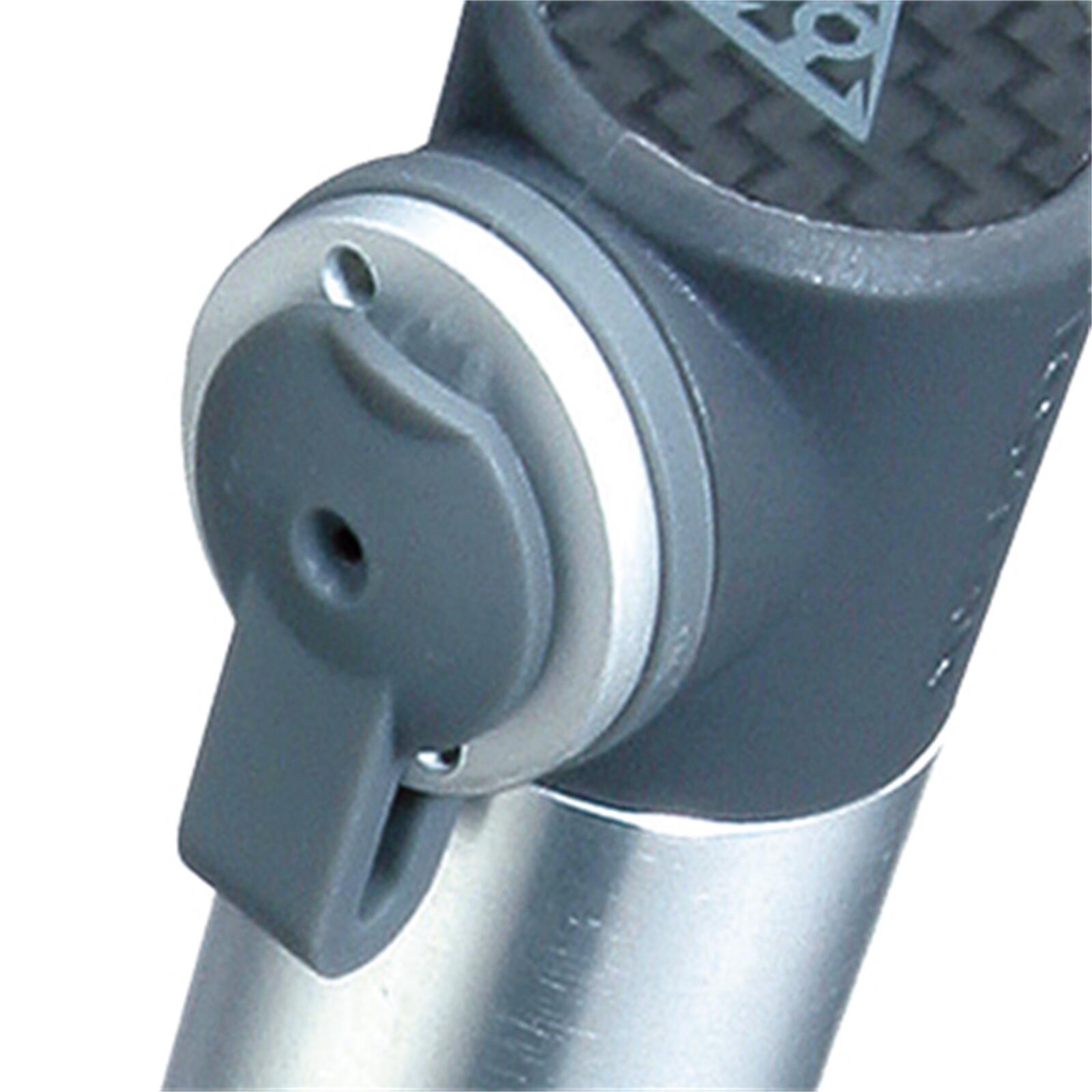 Topeak Mini-Pumpe Micro Rocket Aluminium 2/5