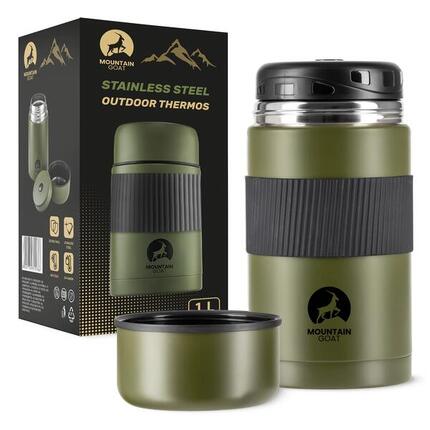 Thermosbehälter für Essen aus Edelstahl isoliert MOUNTAIN GOAT