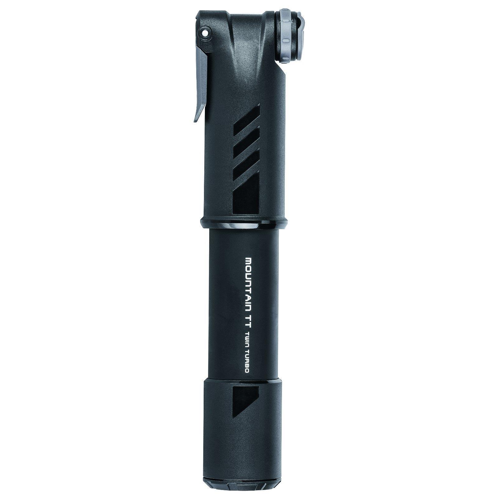 Topeak Mountain TT TwinTurbo Mini Pump - High Performance for All Tires 1/7