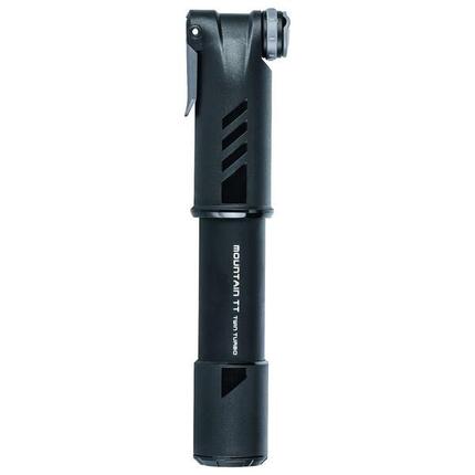Topeak Handpumpe Mountain TT TwinTurbo, Schwarz