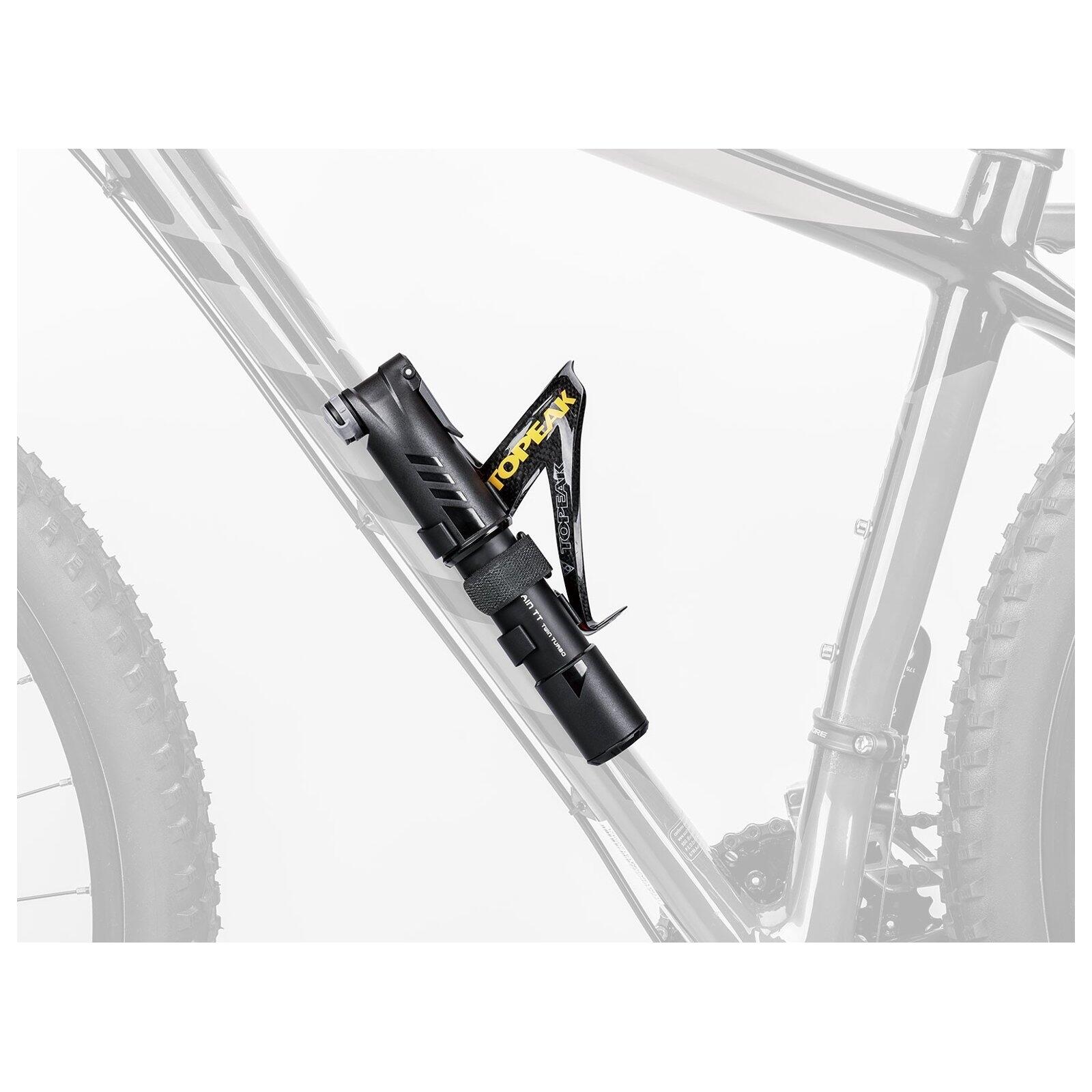 Topeak Mountain TT TwinTurbo Mini Pump - High Performance for All Tires 6/7
