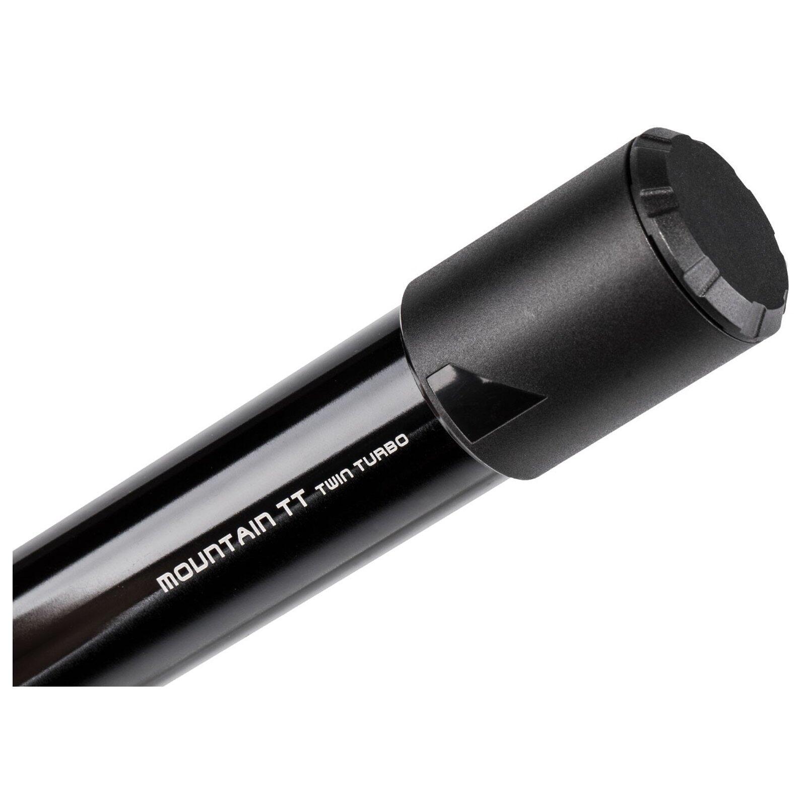 Topeak Mountain TT TwinTurbo Mini Pump - High Performance for All Tires 5/7