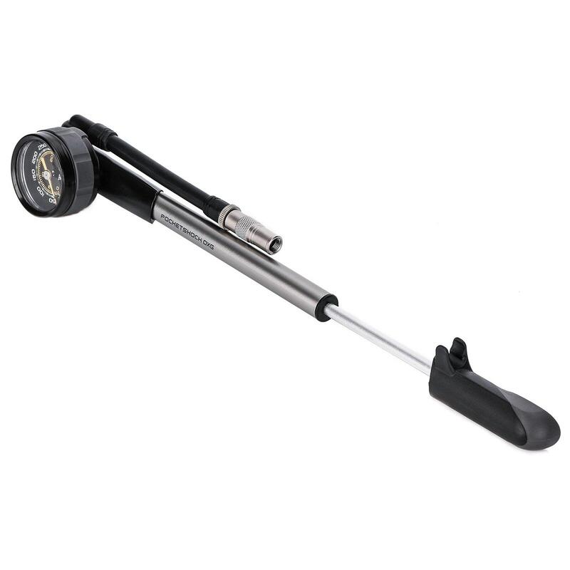 Pompa suspensii Topeak Pocketshock DXG, TPSDXG-1 - Negru-Argintiu