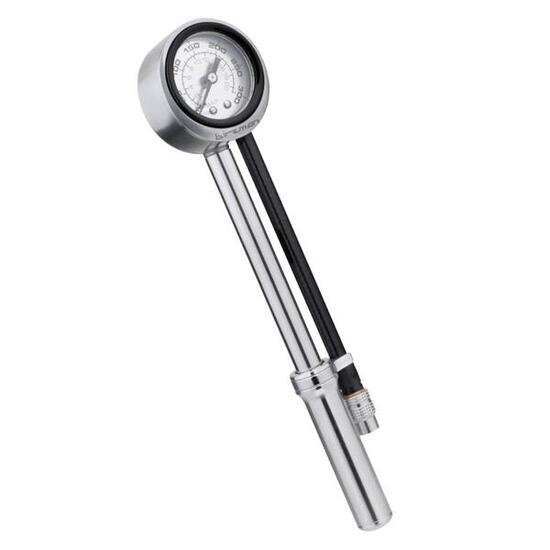 Birzman Dämpferpumpe Zacoo Salut Shock 27,6 Bar, Silber