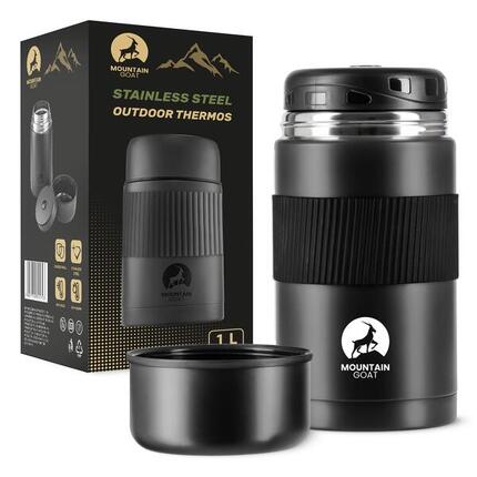 Thermosbehälter für Essen aus Edelstahl isoliert MOUNTAIN GOAT