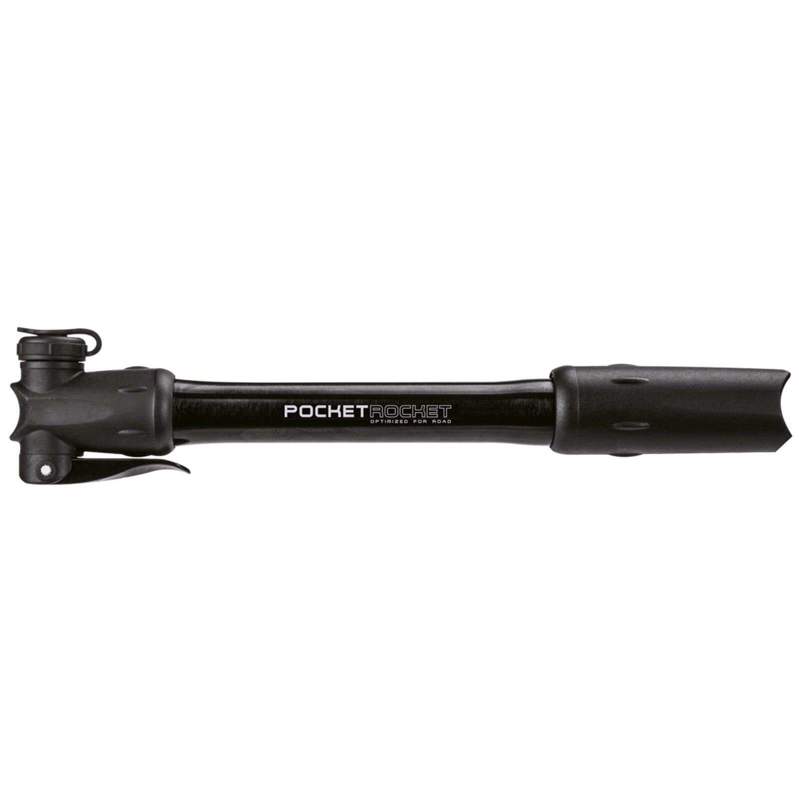 Topeak Pocket Rocket Minipomp - Zwart, Compact en Efficiënt 1/7